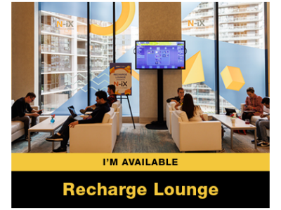 XDS Recharge Lounge