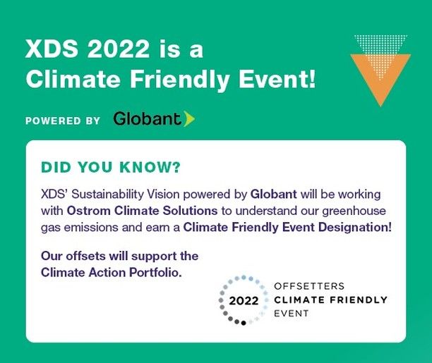 #XDS2022 is a Climate Friendly Event!#XDS is committed to reducing its impact on the environment. Learn more about Ostrom Climate Solutions:https://ostromclimate.com/offsetters-community/offset/offset-portfolios/climate-action/#ExternalDevelopmentSummit